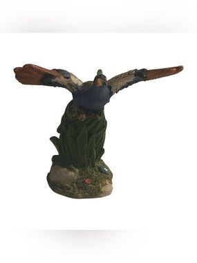 K’s Collection Small Blue Flying Peacock Statue Limited Edition